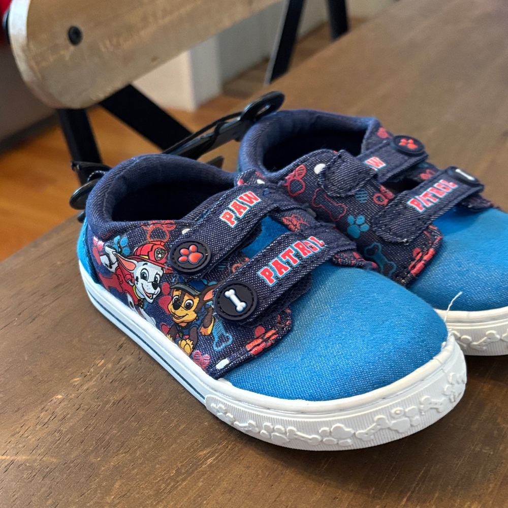Paw Patrol Blue and Navy Kids Sneakers